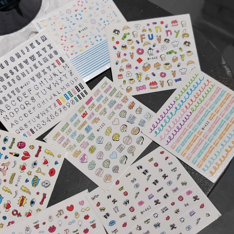 Hình Dán Móng Dễ Thương - DAN1003