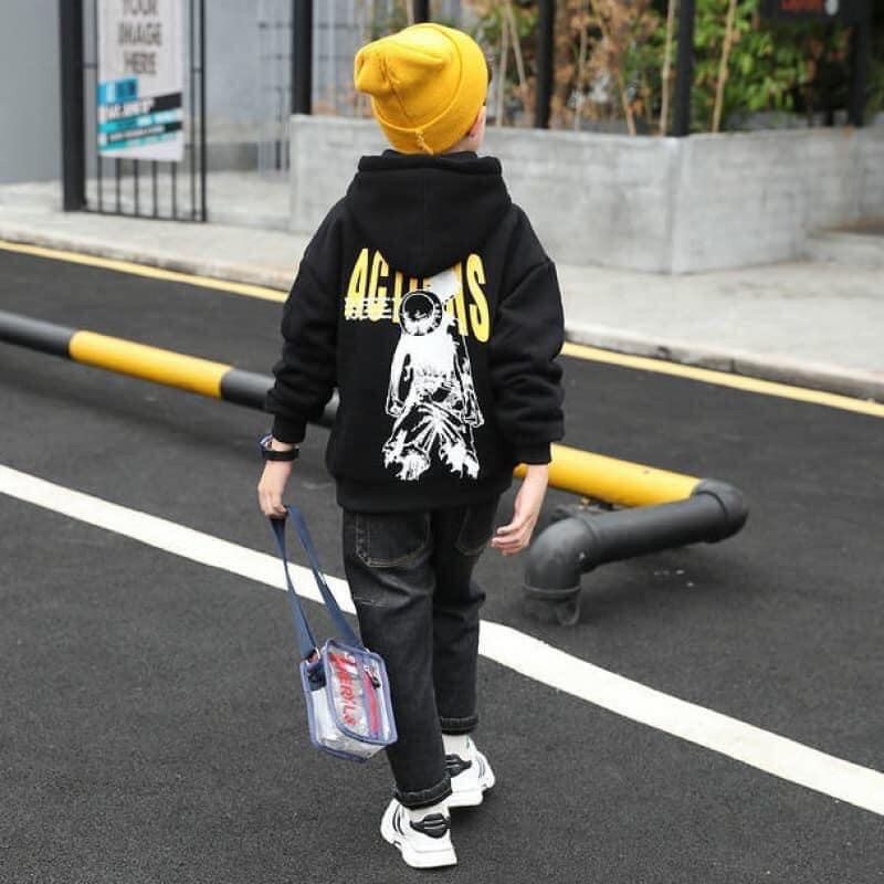 Áo nỉ HOODIE bé trai lót nhung