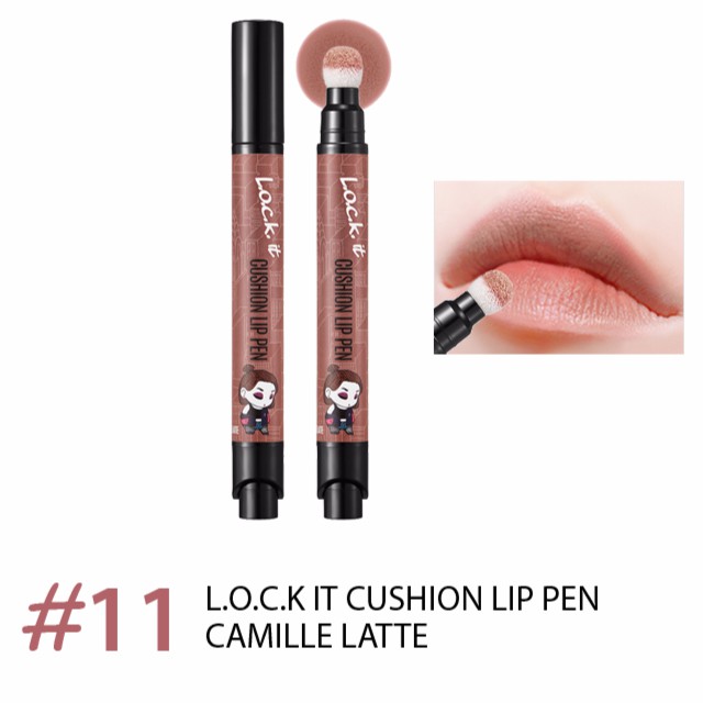 (Hàng Mới Về) Son Môi Air Cushion Màu Sắc Thời Trang Hàn Quốc (No.11 - Camille Latte) | BigBuy360 - bigbuy360.vn
