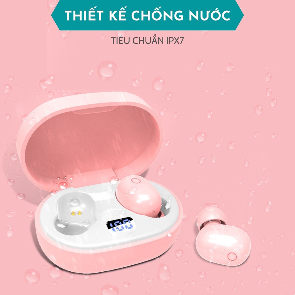 Tai nghe Bluetooth HIFI E6s Mini không dây,thể thao chống thấm nước