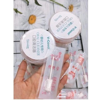 Hộp 30 tưa lưỡi VCool cho bé