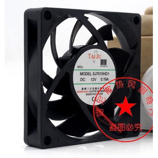 Quạt Tản Nhiệt Mới Đài Loan 7015mm 12v / 24v Sj7015Hd1 / Sj7015Hd2