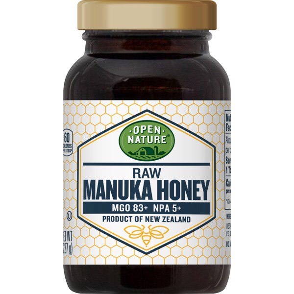 [HÀNG MỸ] Mật Ong Manuka Open Nature MGO 83+ 227G ( TƯƠNG TỰ Wedderspoon )