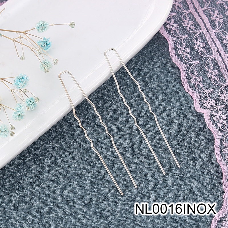 5 cán trâm cài chữ U 64mm liệu làm trâm, làm trang sức