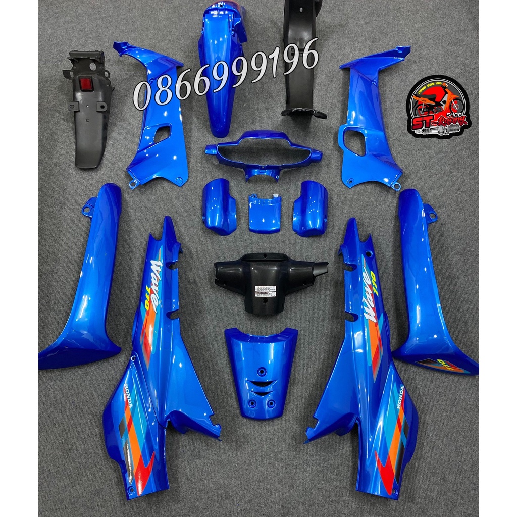 Tem mẫu zin Wave Alpha đời 2002 ( Wave nhỏ, W thái ) . Tem cao cấp 3 lớp chống nước đủ màu !