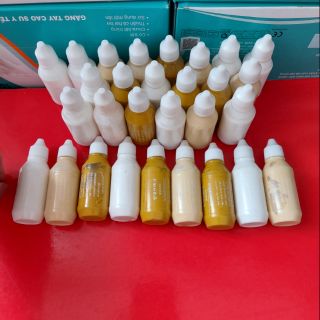 Mực  phun  khử  thâm. ( 30ml) Trắng  xóa  vàng  nghệ.  Mầu  da,  vàng chanh,