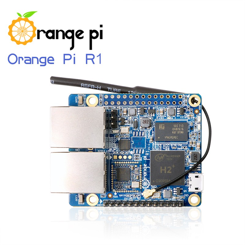 máy tính nhúng Orange pi R1 2 công mạng lan