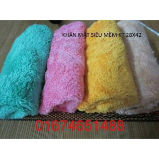 Combo 40 khăn mặt siêu mềm kt 30x30cm