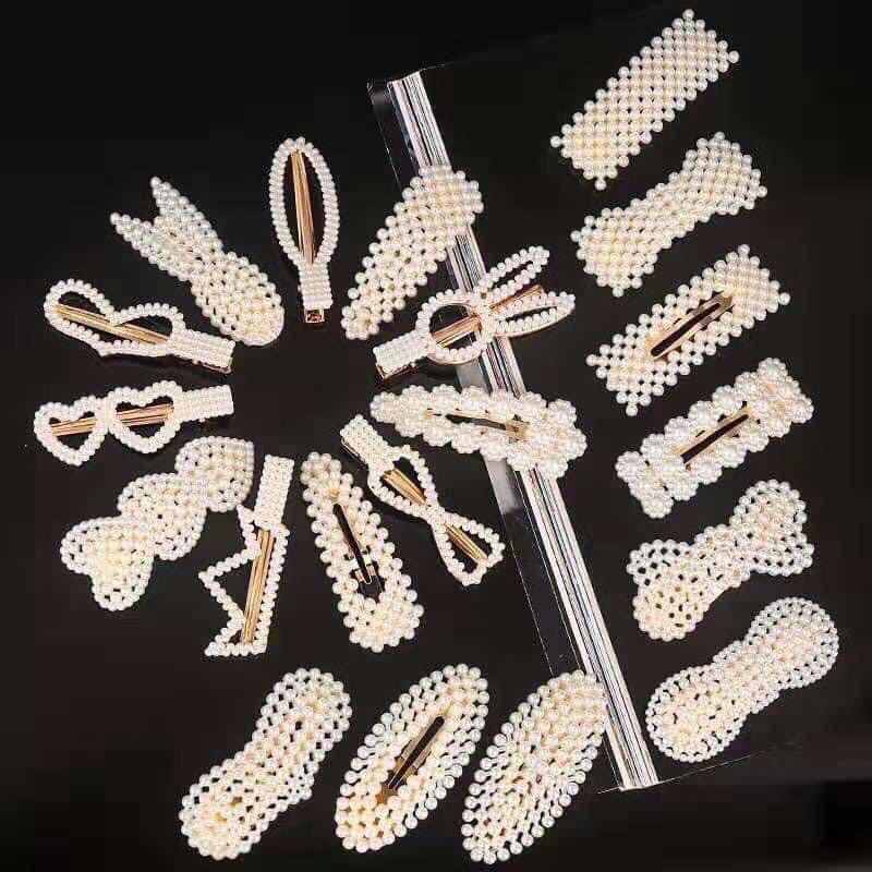 kẹp tóc ngọc trai set 20 cái ( tuyển sỉ )
