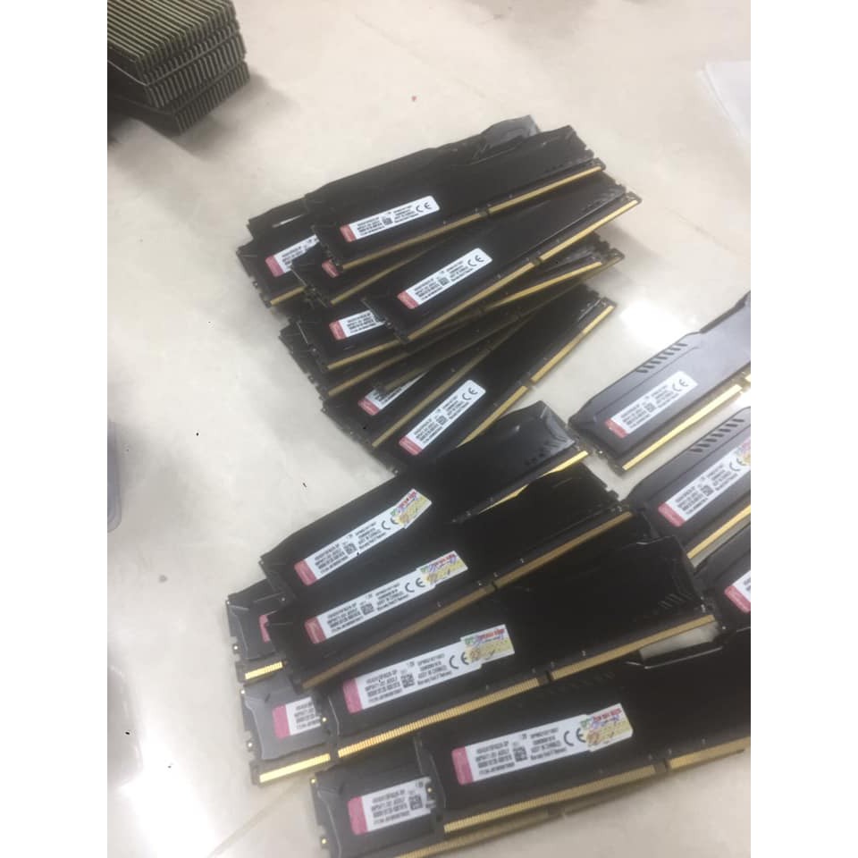 Ram PC Kingston DDR4  8GB Bus 2666Mhz tản nhiệt ,4g buz 2666 - DDR3 8g buz 1600 tản nhiệt , 4g buz 1600