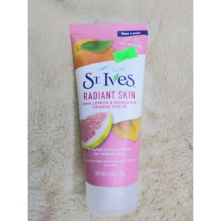Sữa Rửa Mặt Tẩy Tế Bào Chết Sạch Mụn ST.IVES 170g Mùi lựu