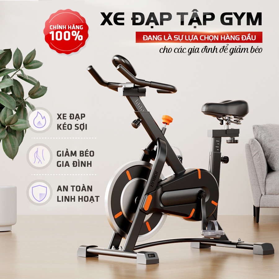 Xe đạp tập gym, xe đạp tại nhà, xe đạp thể dục hàng nhập khẩu bảo hành 12 tháng, lỗi đổi mới