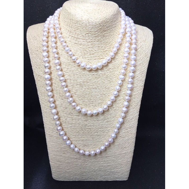 Dây chuyền hạt dài đeo được nhiều vòng nhiều kiểu