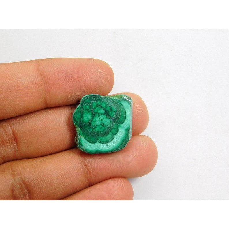 Đá Lông Công Malachite thô 100 gram