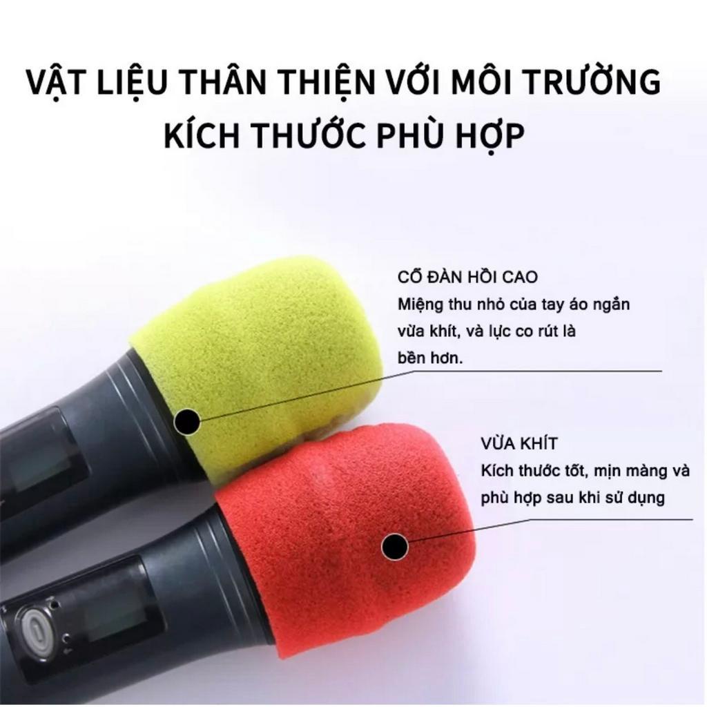 Combo 02 Vỏ Xốp Dày Dặn Bọc Micro Phiên Bản Mở Rộng Chống phun sương, kháng khuẩn và chống bụi
