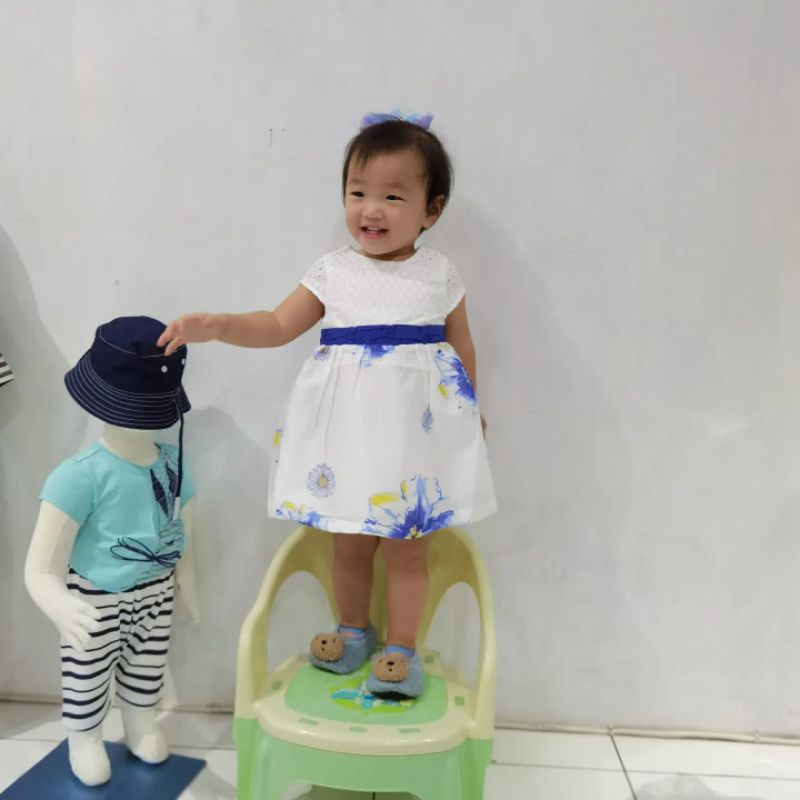 (Musamis Baby) Đầm Thời Trang Nhỏ Hàng Xuất Khẩu Hình Gấu Trúc Cho Bé