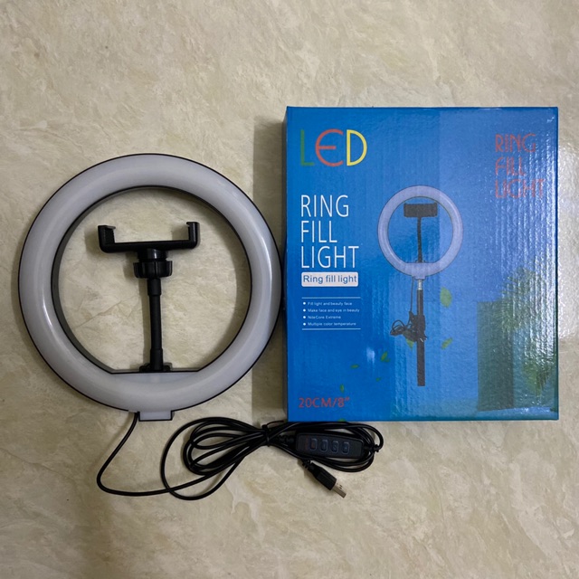 [Có Clip Size 20cm] Đèn Livestream Size 20cm Dành Cho Bán Hàng Online, Quần Áo, Makeup - Cây  live stream size 20 | BigBuy360 - bigbuy360.vn