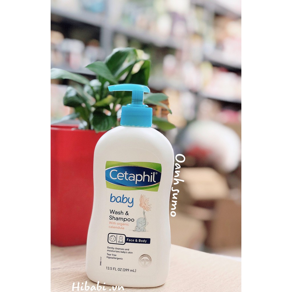 Sữa tắm gội toàn thân Cetaphil Organic