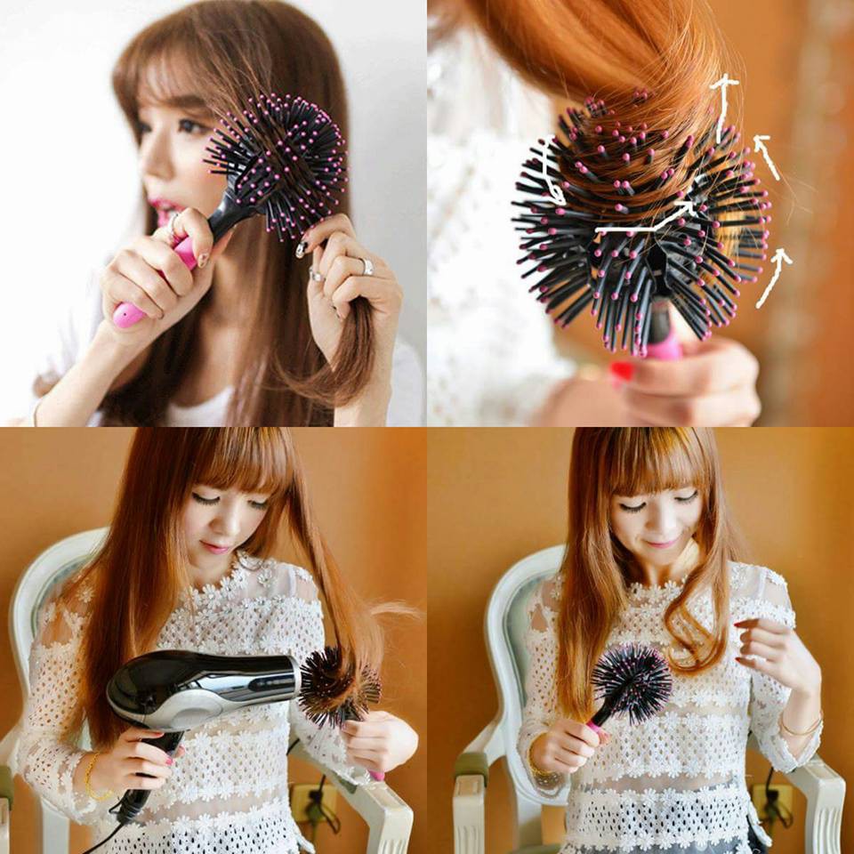 Lược uốn lọn tóc 3D Bomb Curl