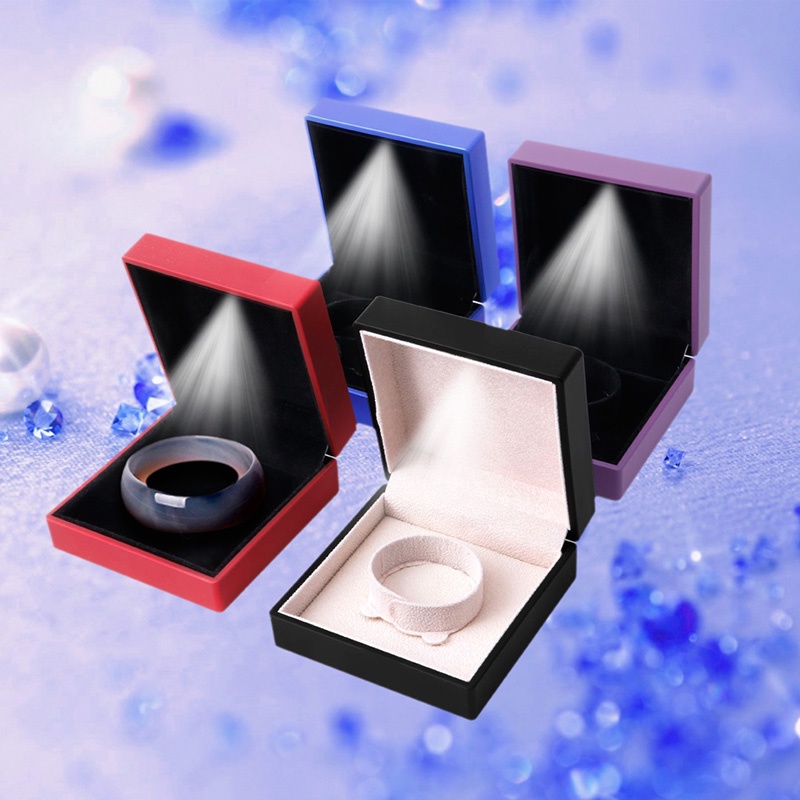 ✿ Hộp Đựng Trang Sức Có Đèn LED