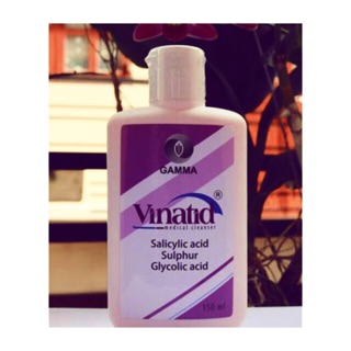 Vinatid sữa rửa mặt hỗ trợ điều trị viêm da và mụn trứng cá 150ml