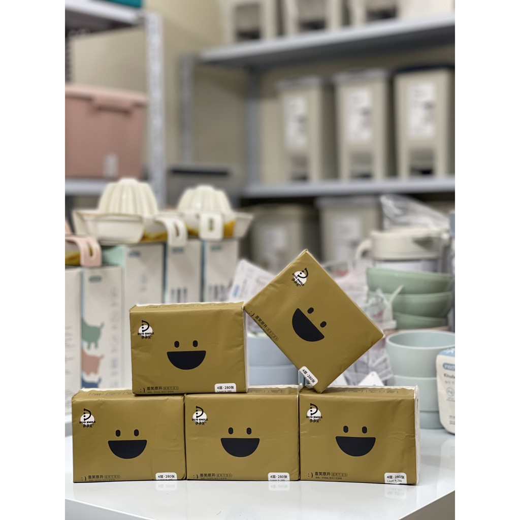 Giấy Ăn Mặt Cười Hàng Chuẩn Nội Địa