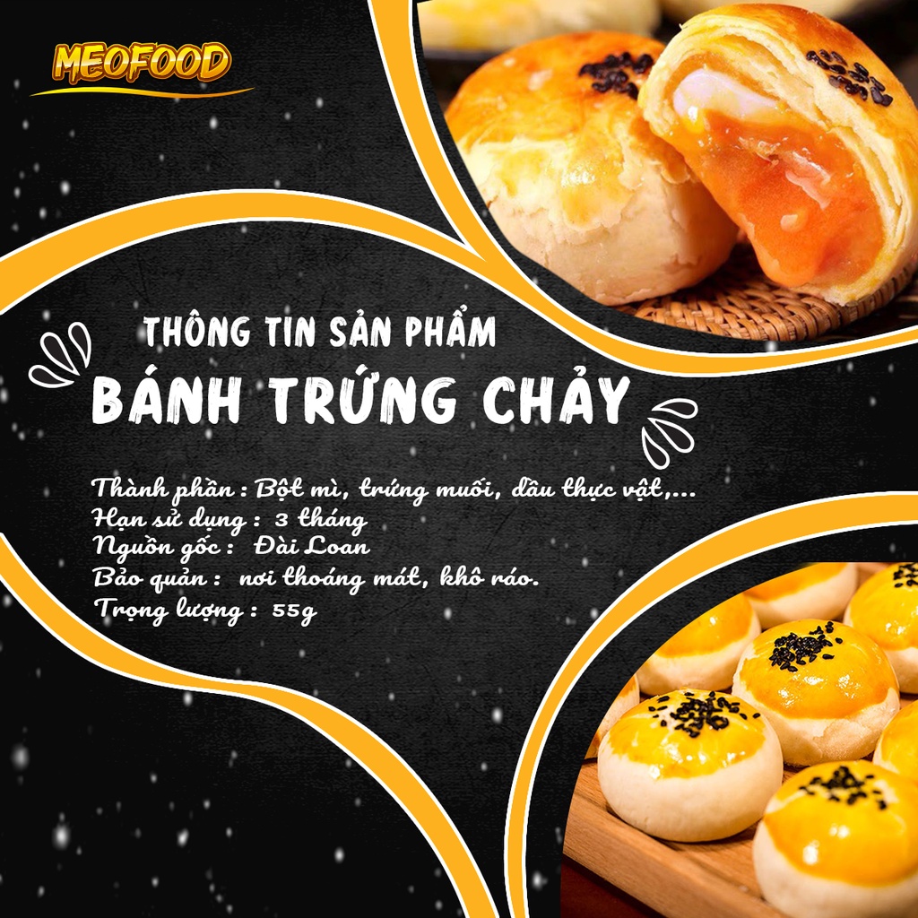Bánh trứng chảy ngàn lớp đài loan 1kg MeoFood MF03