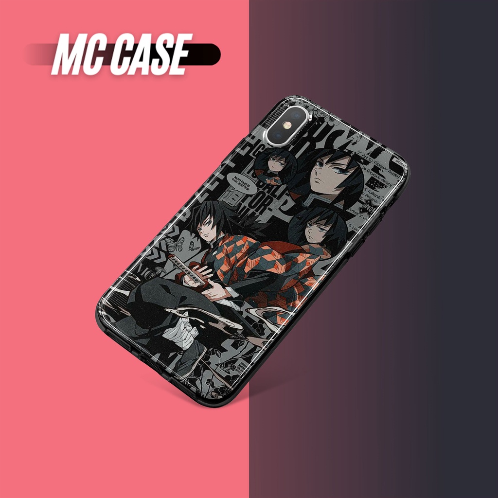 Ốp Lưng Tomioka Giyu Kimetsu No YaiBa cho Iphone 6 7 8 Plus 11 12 Pro Max X Xr TDSPOD00140