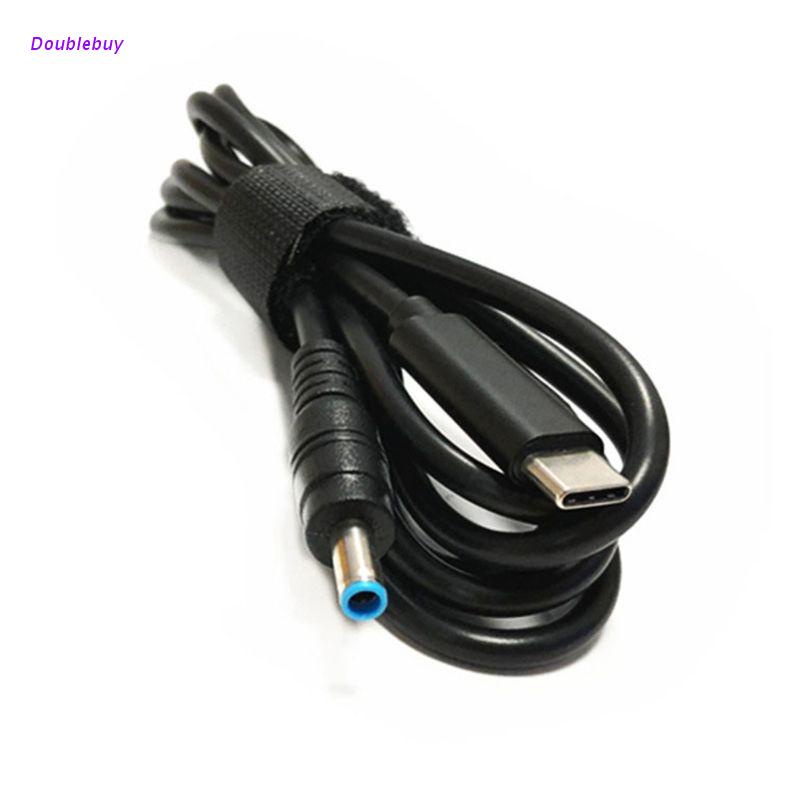 Cáp Sạc Chuyển Đổi USB Type-C PD Sang Cổng 4.5x3.0 DC Cho Laptop Hp