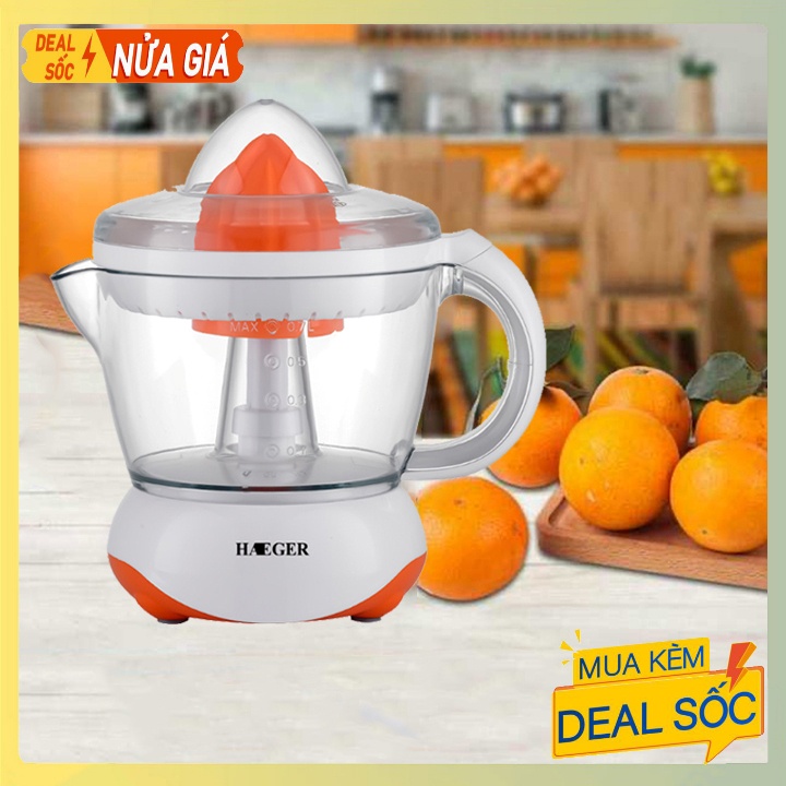Máy vắt cam tự động đa năng Haeger 0,7L