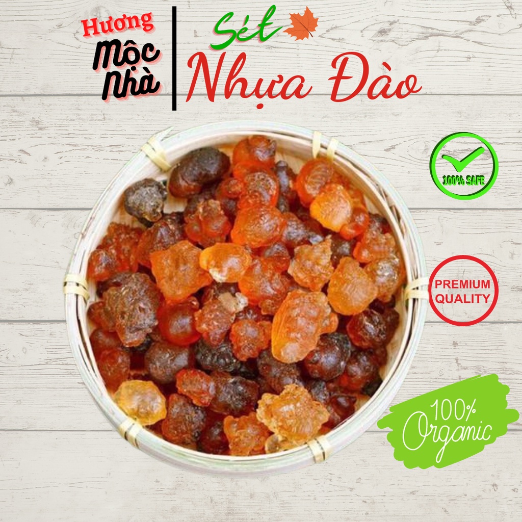 NHỰA ĐÀO (GIỌT LỆ) CHÈ DƯỠNG NHAN - GÓI ZIP