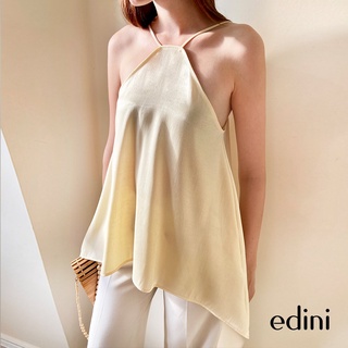 Áo organza cổ yếm edini - a1386