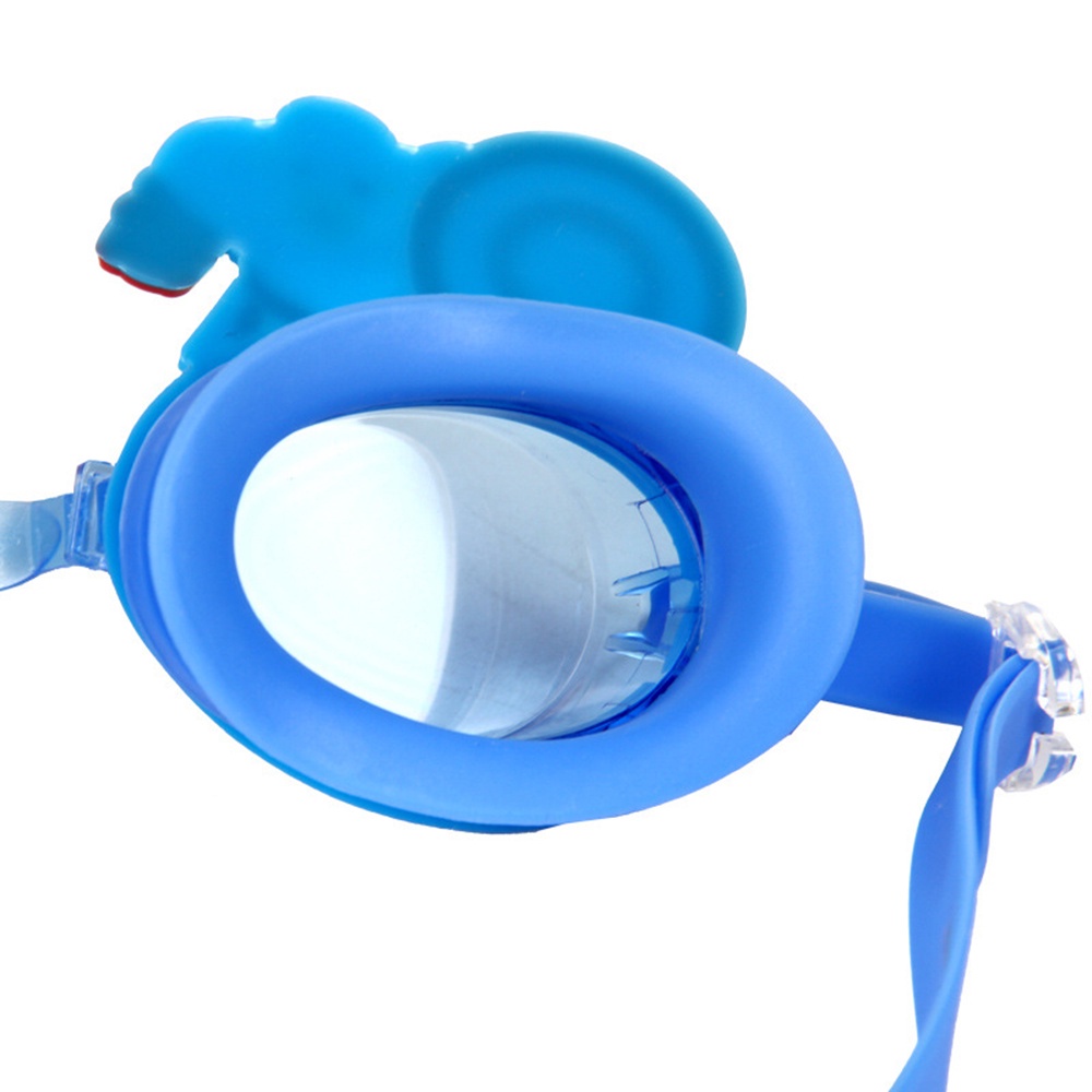 Kính Bơi Hình Người Nhện Hoạt Hình Đáng Yêu Bằng Silicone Đàn Hồi Cao Chống Nước Cho Trẻ Em