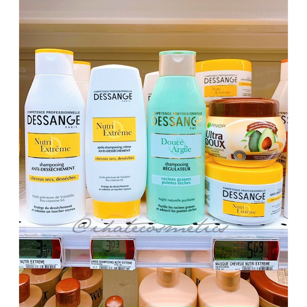 Gội Xả và Ủ tóc Dessange 250ml