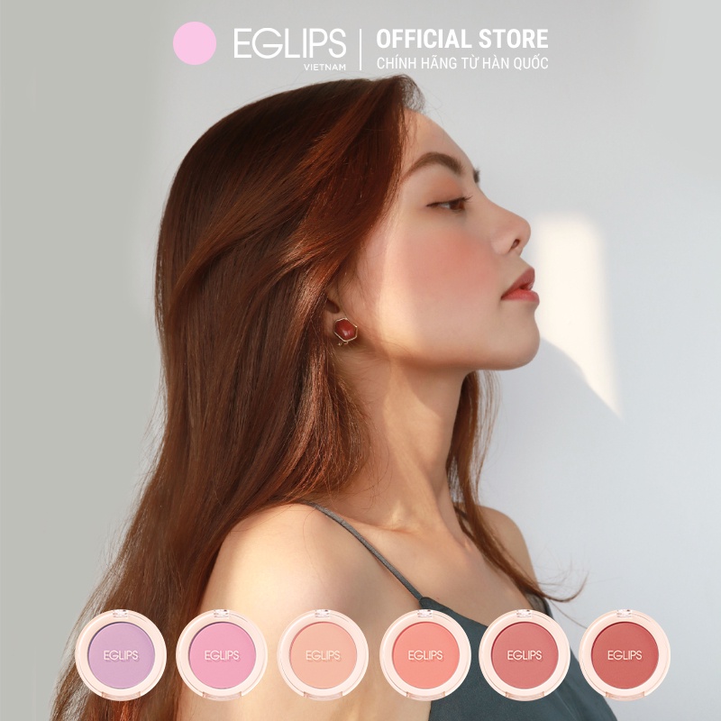 Phấn má dạng nén Eglips Cheek Fit Blusher 4g