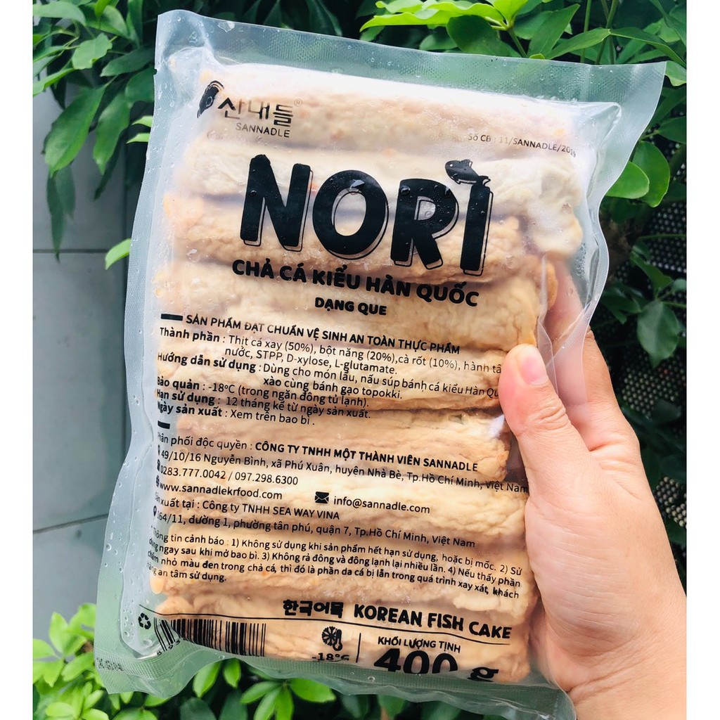 Gói 500g chả cá Que Hàn Quốc siu ngon