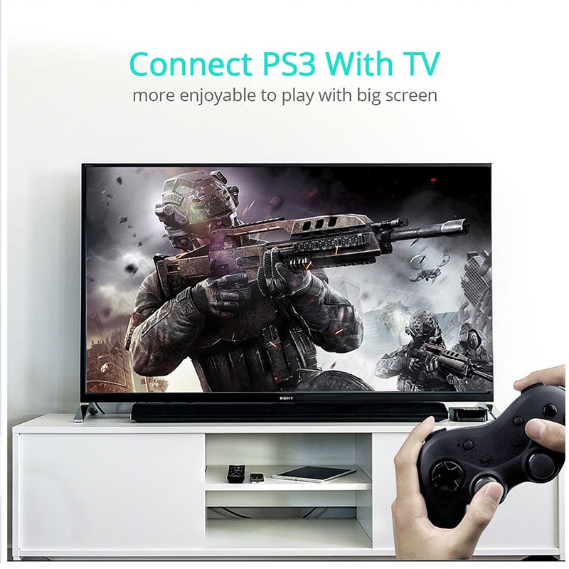 Bộ chuyển đổi 1080P HDMI sang VGA với âm thanh cho máy tính/laptop
