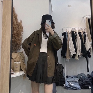 Áo blazer 2 lớp logo ngực