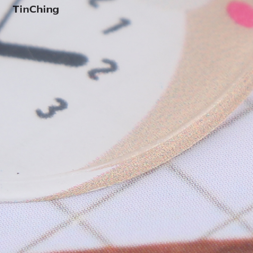 1 Đồng Hồ Treo Tường Kiểu Dáng Hoạt Hình Đáng Yêu Trang Trí Nhà Búp Bê 1: 12