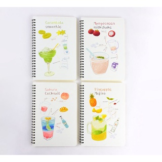 Combo 4 Sổ Lò Xo Thiết Kế Basic 120 Trang Giấy