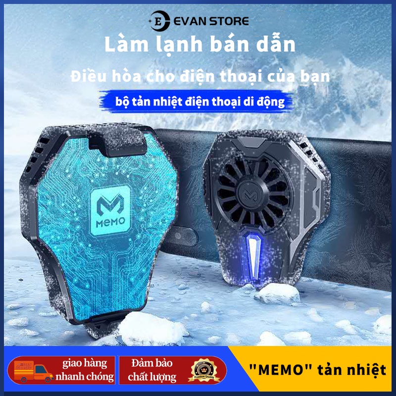 [HCM]Quạt tản nhiệt sau chuyên dụng cho điện thoại，chơi game cao cấp công nghệ mới làm mát nhanh bằng gió[hoả tốc]