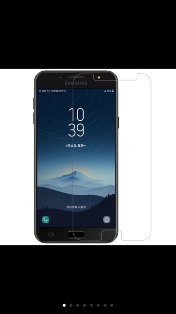 Combo; 2 Kính + 2 ốp J7 Plus trong suốt
