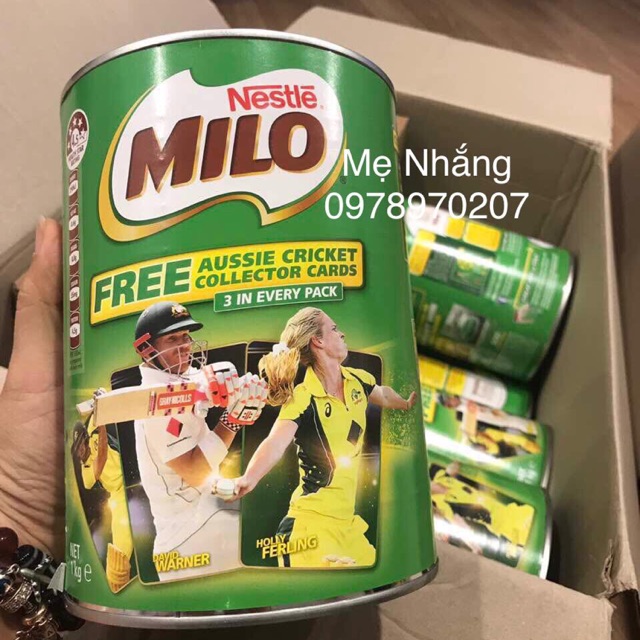 Sữa Milo (Úc) hộp 1kg