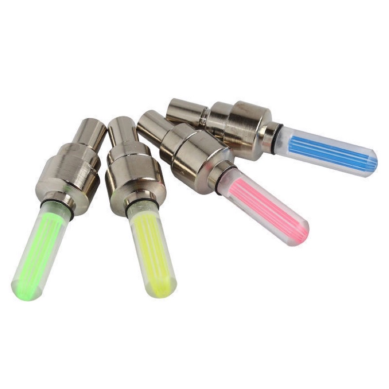 Đèn Led Chân Van Xe Máy,Xe Đạp Có Sẵn Pin (giá 1 cặp) Có Bán Lẻ