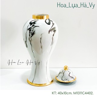 Bình hoa gốm sứ phong cách Bắc Âu