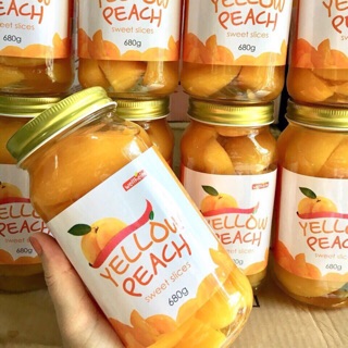Đào ngâm Hàn Quốc Yellow Peach Nong Woo