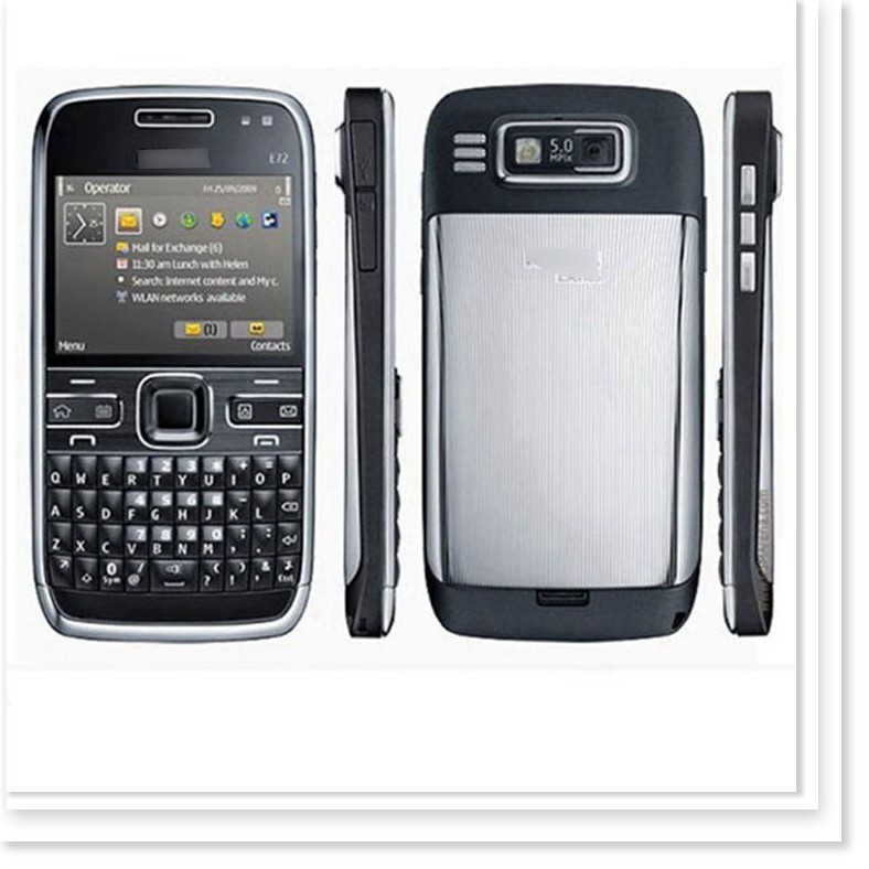 Xả Kho - Điện thoại Nokia e71 hỗ trợ wifi pin 1500mah 1 sim bắt sóng tốt màn hình sắc nét