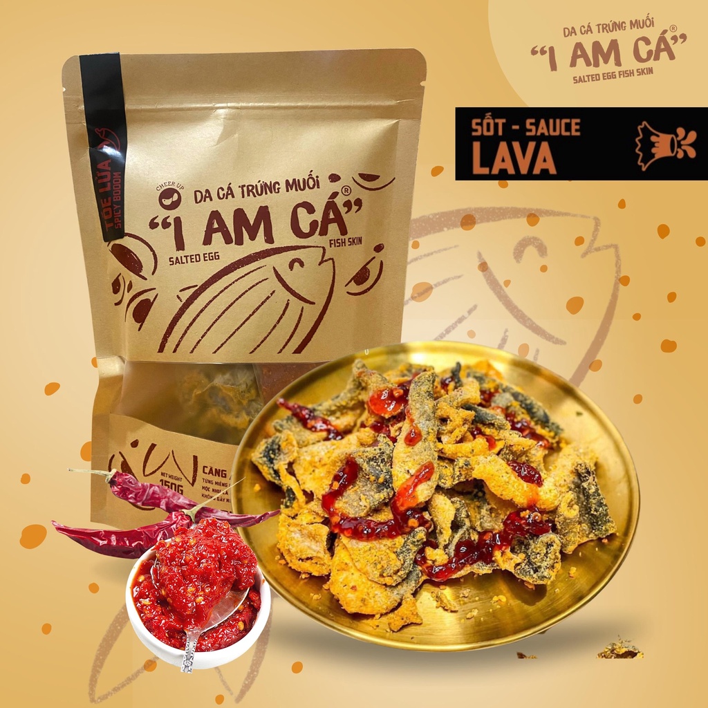Da cá trứng muối | CÁ LAVA_SIÊU NGHIỆN | "I AM CÁ”