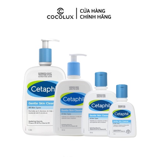 Sữa Rửa Mặt Cetaphil Gentle Skin Cleanser 500ml - Mẫu mới | BigBuy360 - bigbuy360.vn
