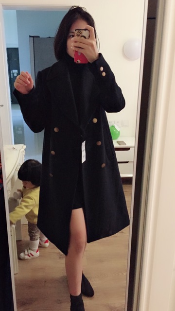 Áo dạ zara dáng dài